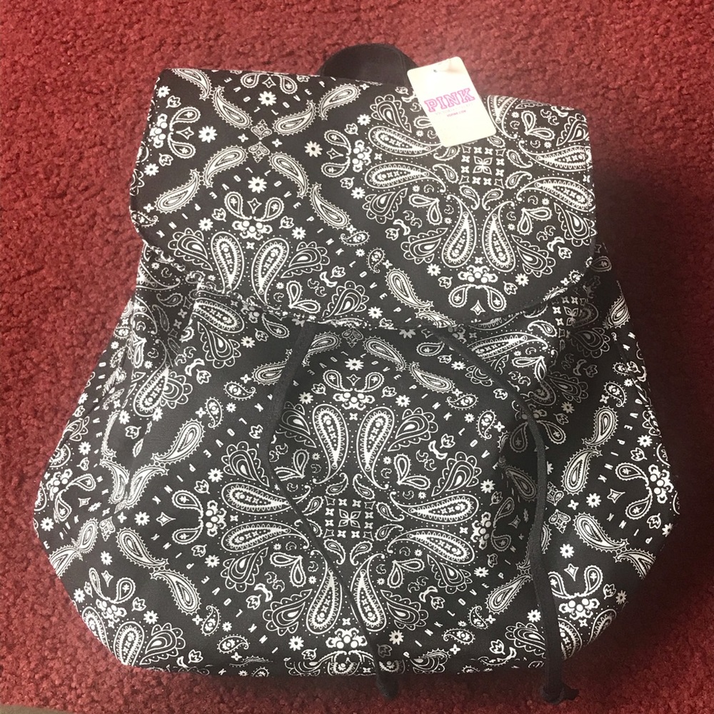 PINK Paisley Backpack